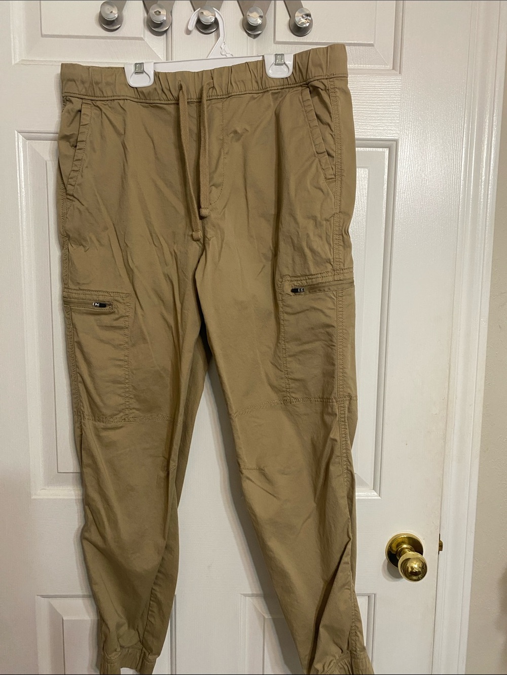 Sonoma Men's Tan Cargo Jogger Pants